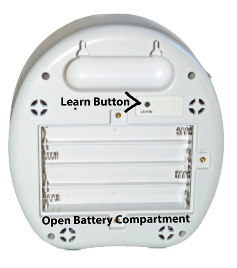 Barking Dog Alarm Open Battery Compartment small